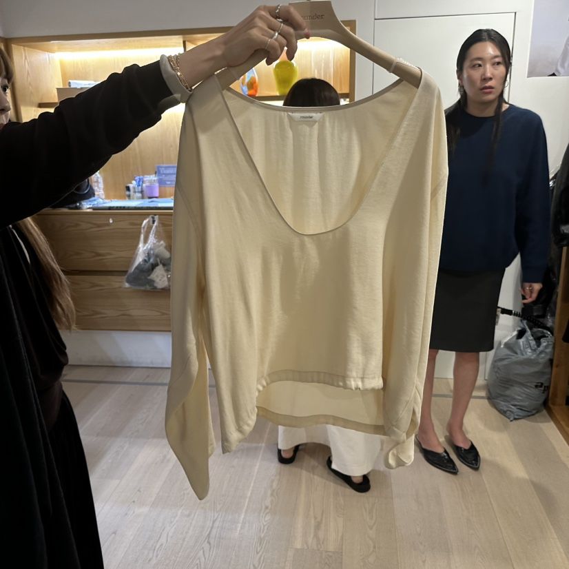 ROUNDER韓國直郵女士新款休閑熱賣推薦真品人氣襯衫蕾絲衫ROUNDER襯衫/蕾絲衫