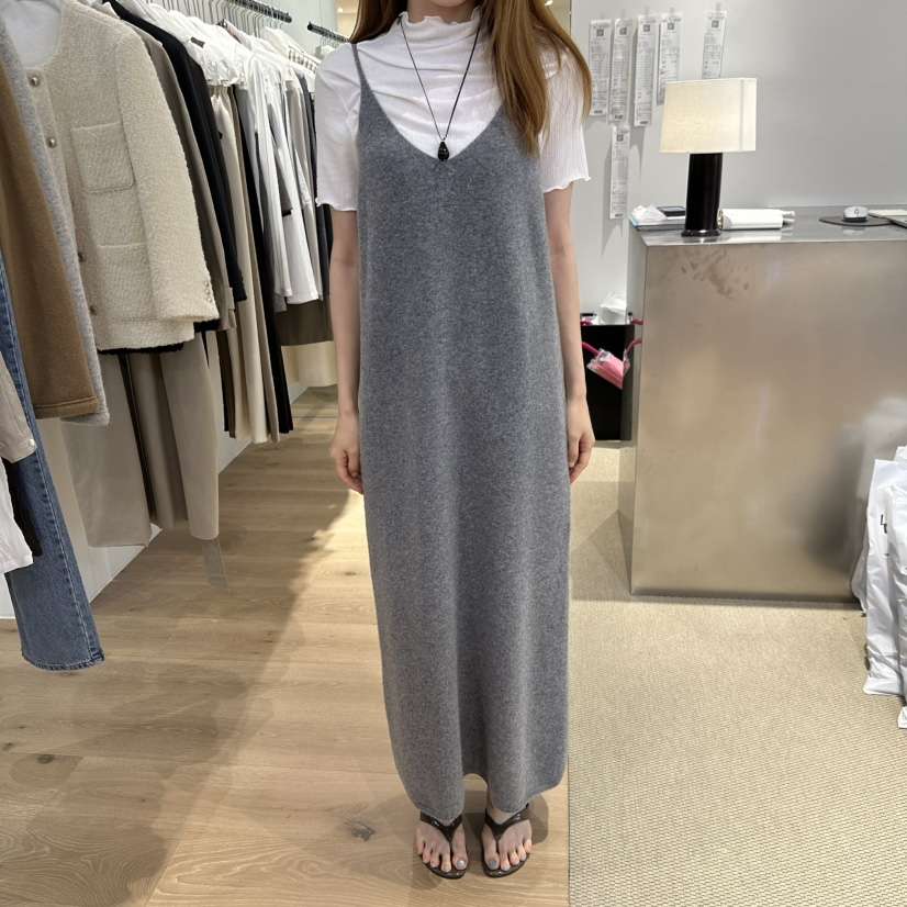 VERVEINE東大門代購女士新品人氣休閑連衣裙不含內搭羊絨VERVEINE連衣裙