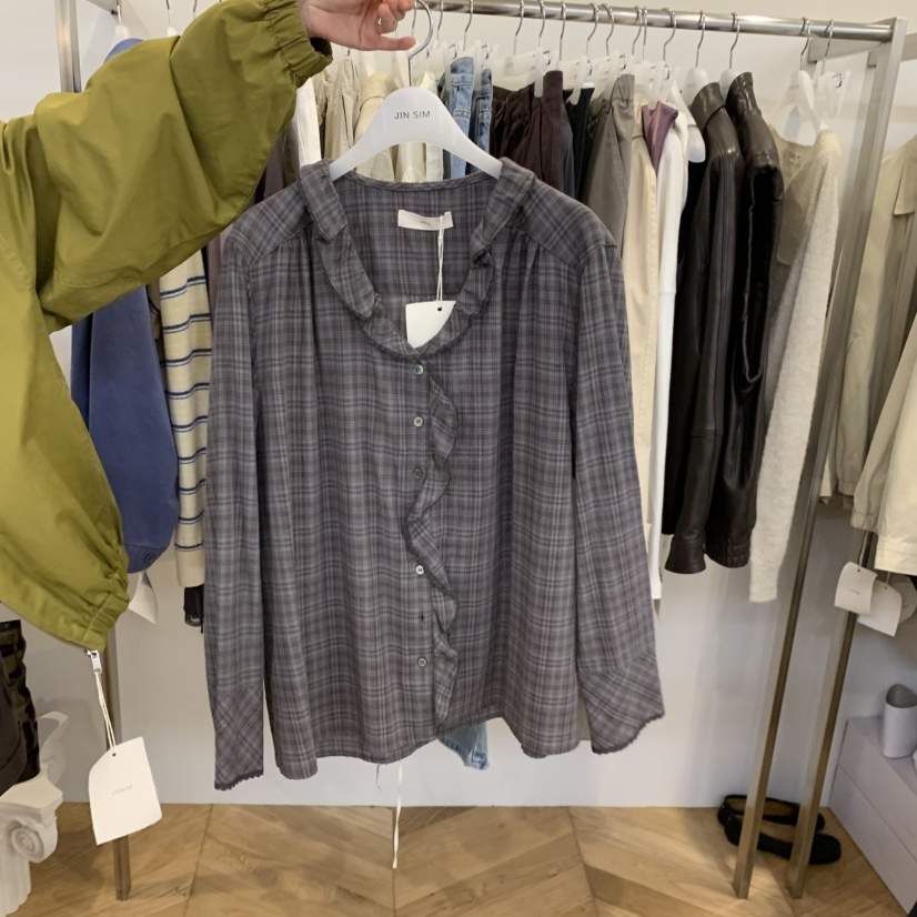 JINSIM東大門代購女裝新品推薦時尚人氣真品熱賣襯衫蕾絲衫JINSIM襯衫/蕾絲衫