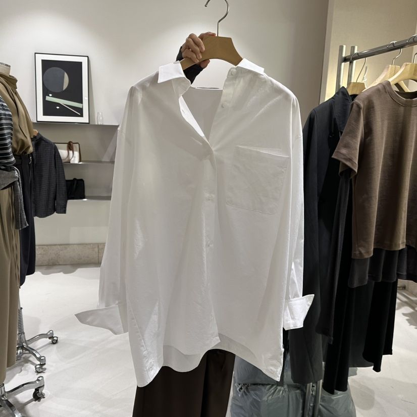 ANDMORE BUTTON韓國代購女裝新品時尚真品推薦襯衫蕾絲衫ANDMORE BUTTON襯衫/蕾絲衫