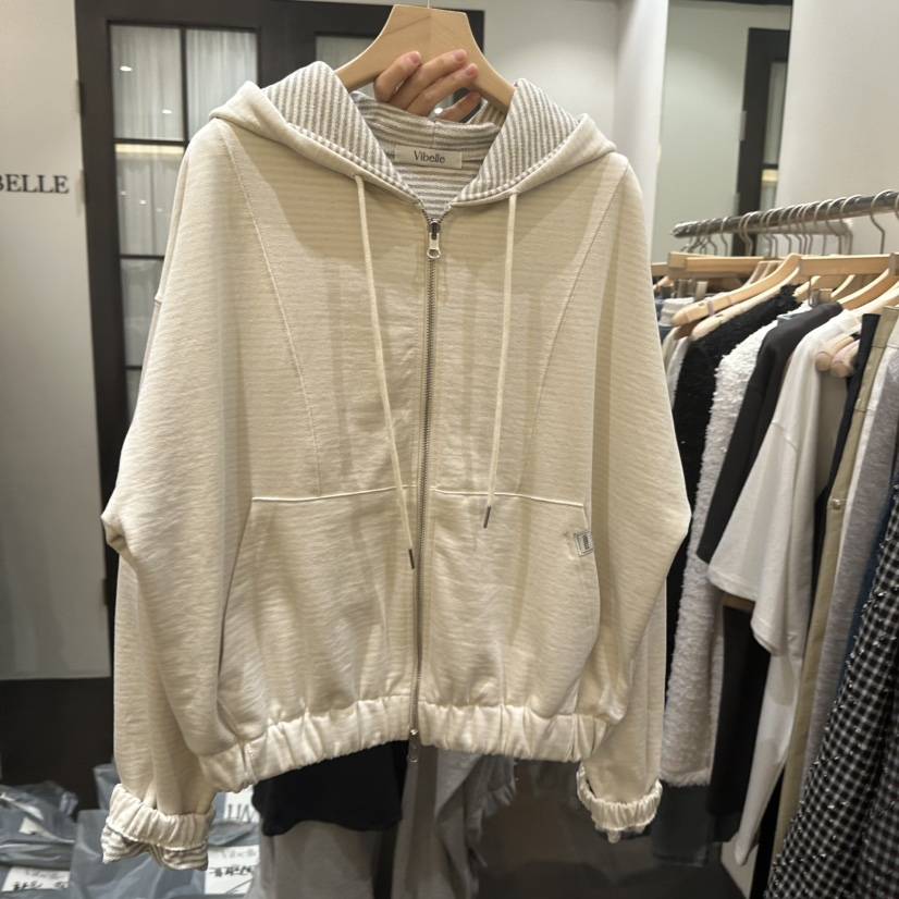 VIBELLE東大門直郵女裝新品真品時尚休閑人氣熱賣衛衣連帽衫VIBELLE衛衣