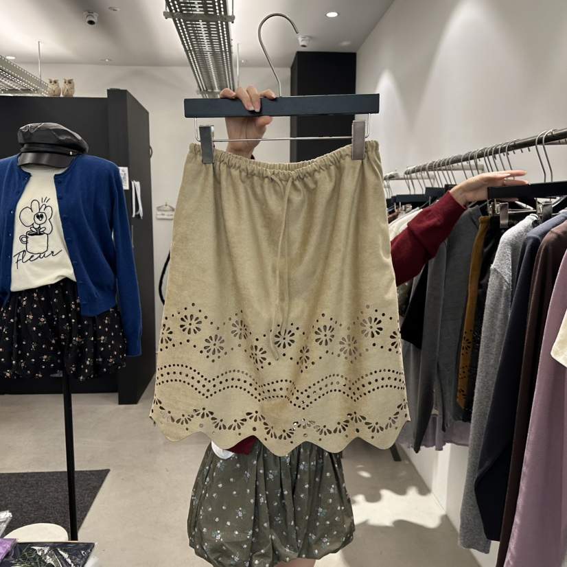 A.CES韓國代購女裝新品時尚休閑人氣真品推薦半身裙中短裙A.CES半身裙/中短裙