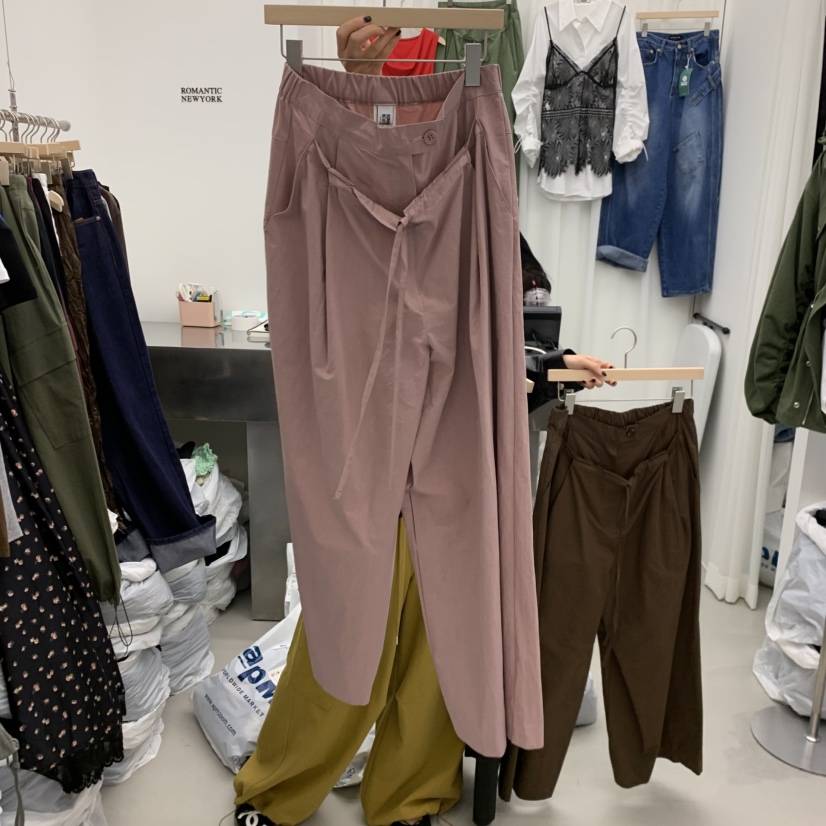 ROMANTIC NEWYORK東大門代購女裝新品時尚休閑人氣休閑褲ROMANTIC NEWYORK休閑褲