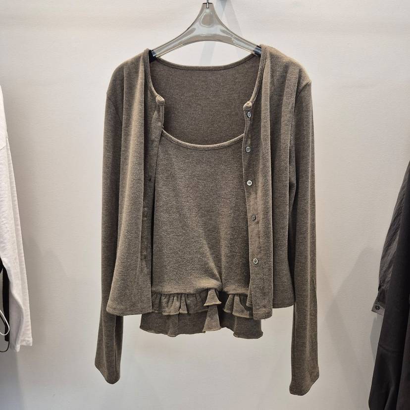 1 2ILLY-S東大門實拍女士新品真品人氣套裝套裝層疊無袖1 2ILLY-S套裝