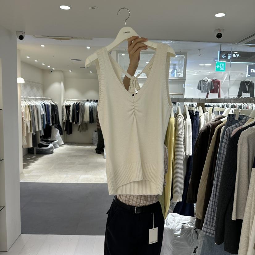 GABRIELLE韓國直郵女士新款真品時尚推薦休閑人氣吊帶背心GABRIELLE吊帶/背心