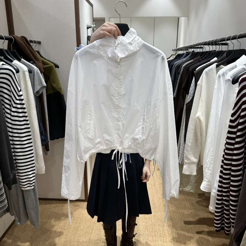 GARDEN LAYER東大門直郵女裝新品休閑真品襯衫蕾絲衫高領GARDEN LAYER襯衫/蕾絲衫