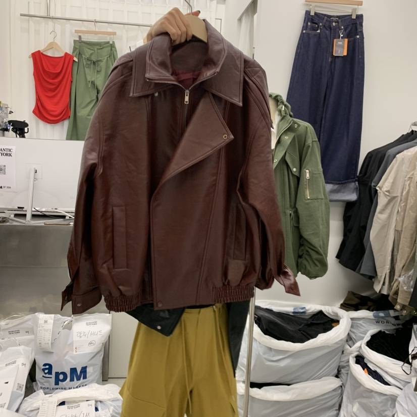 ROMANTIC NEWYORK東大門代購女裝新品時尚休閑熱賣真品皮衣ROMANTIC NEWYORK皮衣