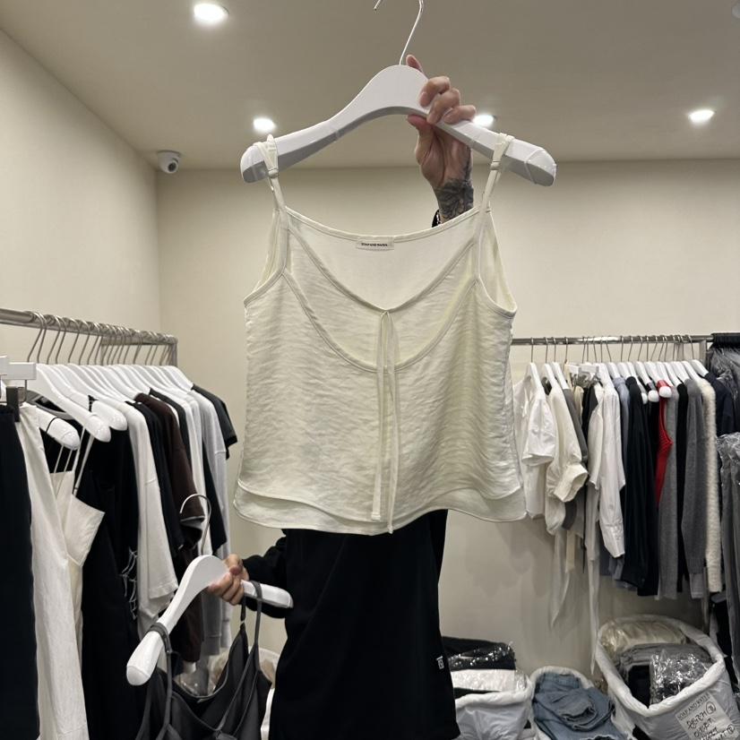 OUTFIT/SOAP AMD WATER韓國直郵女裝新品時尚吊帶背心OUTFIT/SOAP AMD WATER吊帶/背心