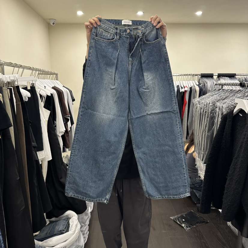 OUTFIT/SOAP AMD WATER韓國直郵女裝新品時尚真品牛仔褲OUTFIT/SOAP AMD WATER牛仔褲