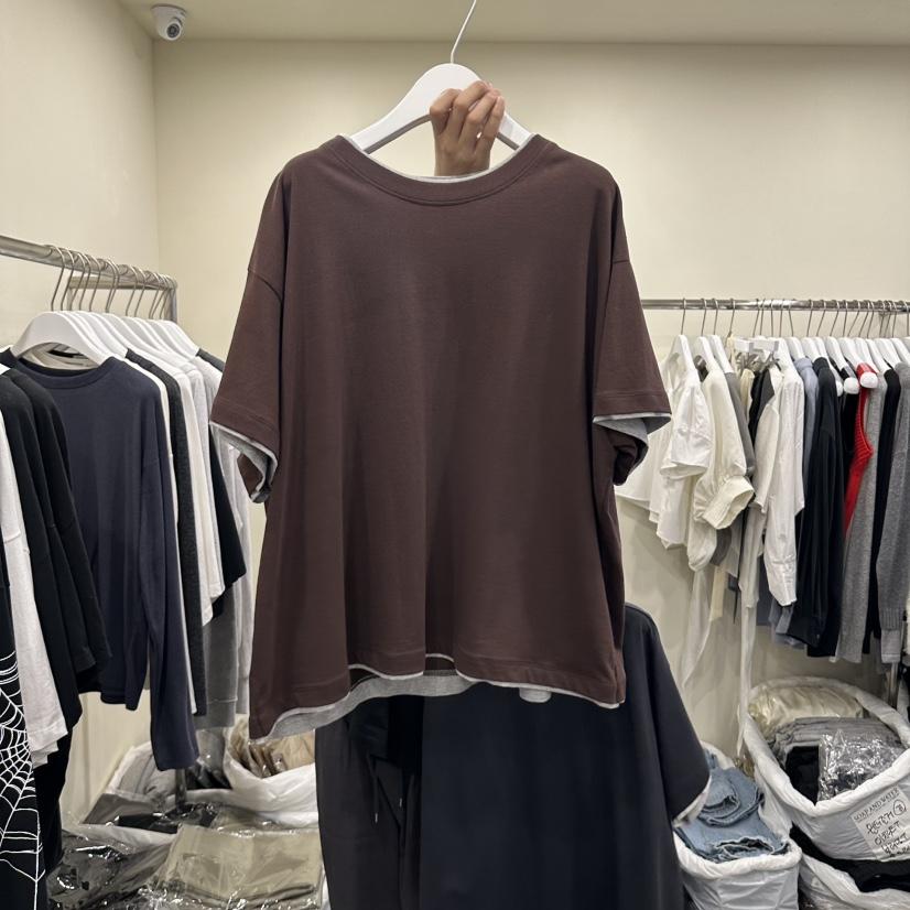 OUTFIT/SOAP AMD WATER韓國直郵女士新款真品時尚熱賣T恤OUTFIT/SOAP AMD WATERT恤