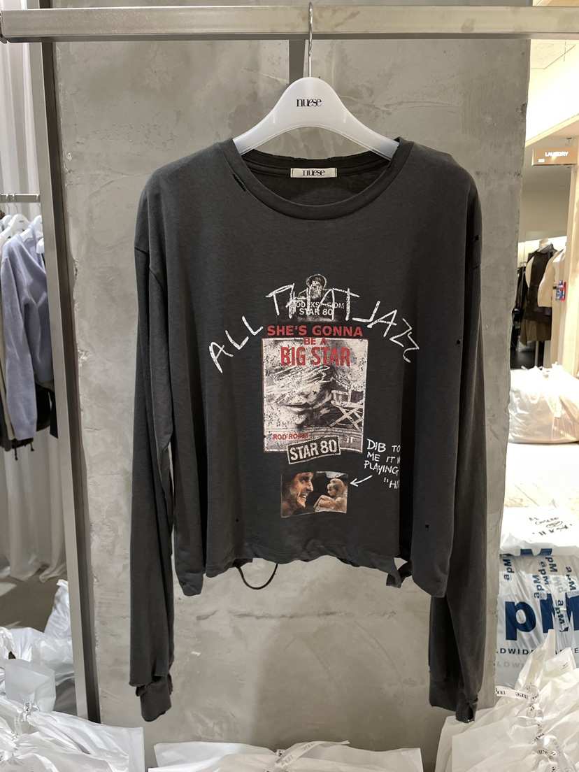 NUESE東大門實拍女裝新品人氣職業休閑熱賣時尚推薦長袖T恤NUESE長袖T恤
