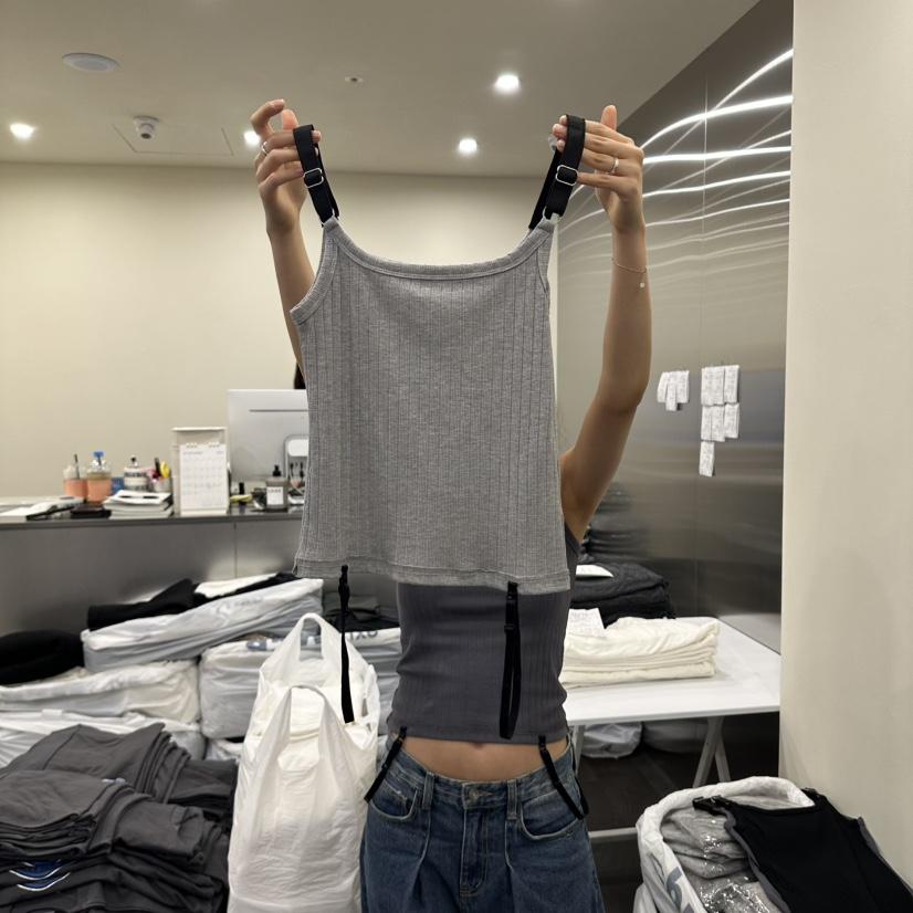 OUTFIT/SOAP AMD WATER韓國直郵女士新品人氣吊帶背心OUTFIT/SOAP AMD WATER吊帶/背心