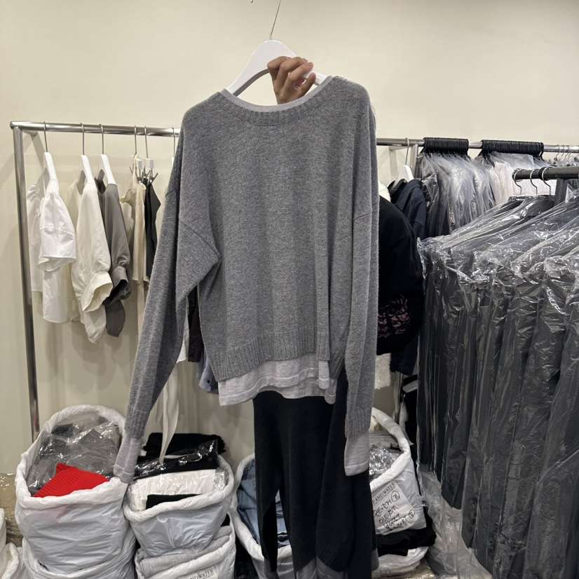 OUTFIT/SOAP AMD WATER韓國直郵女裝新款熱賣推薦針織衫OUTFIT/SOAP AMD WATER針織衫