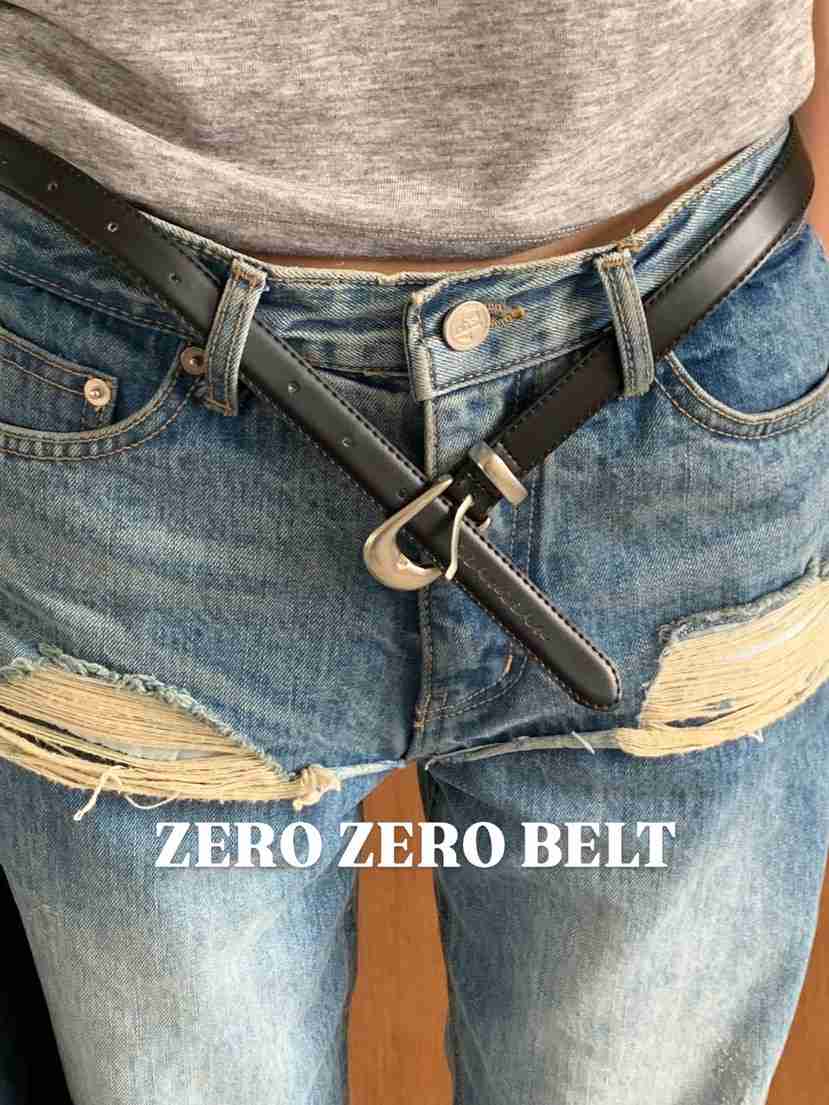 ZEROZERO韓國直郵女裝新款推薦人氣時尚真品休閑熱賣腰帶ZEROZERO腰帶