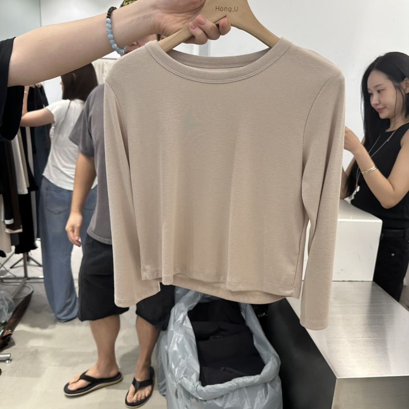 HONG.U韓國代購女士新款推薦人氣休閑熱賣時尚真品T恤HONG.UT恤