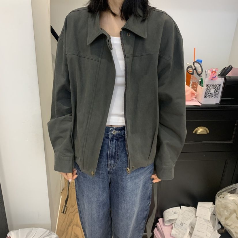RIVEROOM東大門實拍女裝新品人氣真品推薦熱賣休閑時尚夾克RIVEROOM夾克