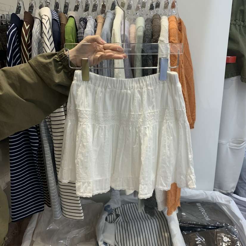 RIVEROOM韓國直郵女裝新款推薦時尚休閑真品人氣熱賣短裙RIVEROOM短裙