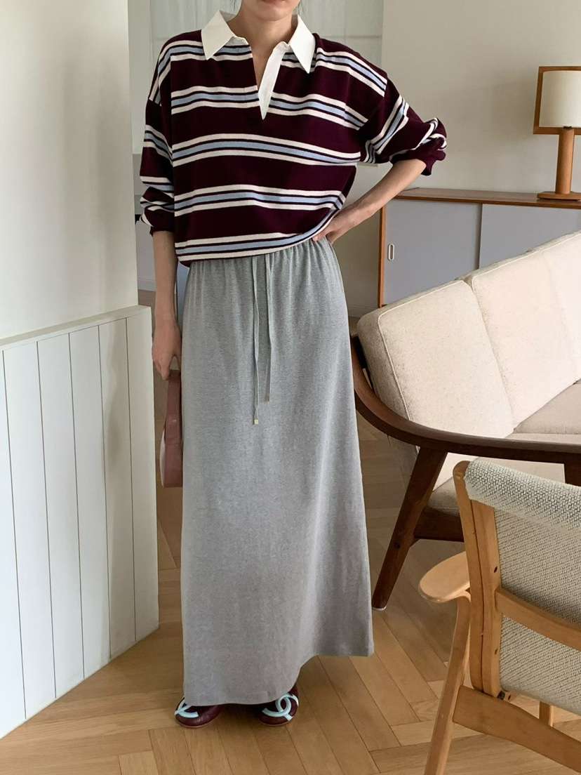 PRIVIE/H/LOW GAUGE東大門代購女士新品休閑真品時尚長裙PRIVIE/H/LOW GAUGE長裙