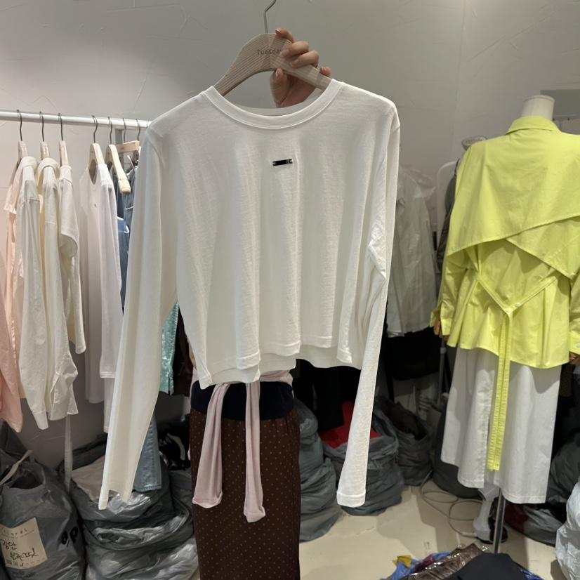 FLORAL東大門實拍女士新品人氣休閑時尚真品推薦熱賣長袖T恤FLORAL長袖T恤