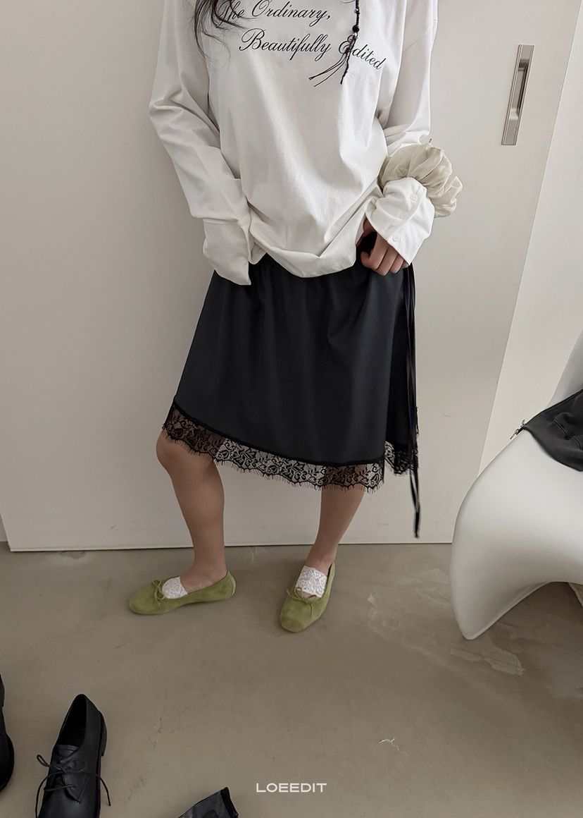 LOEEDIT東大門實拍女裝新品人氣真品熱賣推薦半身裙中短裙LOEEDIT半身裙/中短裙