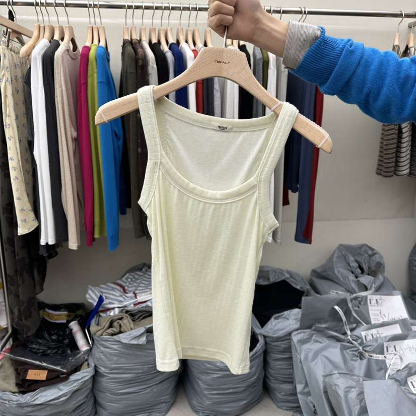 I MFACT韓國代購女士新品真品人氣休閑熱賣推薦吊帶背心I MFACT吊帶/背心