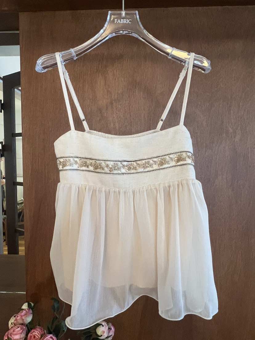 FABRIC東大門代購女裝新款熱賣時尚真品休閑人氣吊帶背心FABRIC吊帶/背心