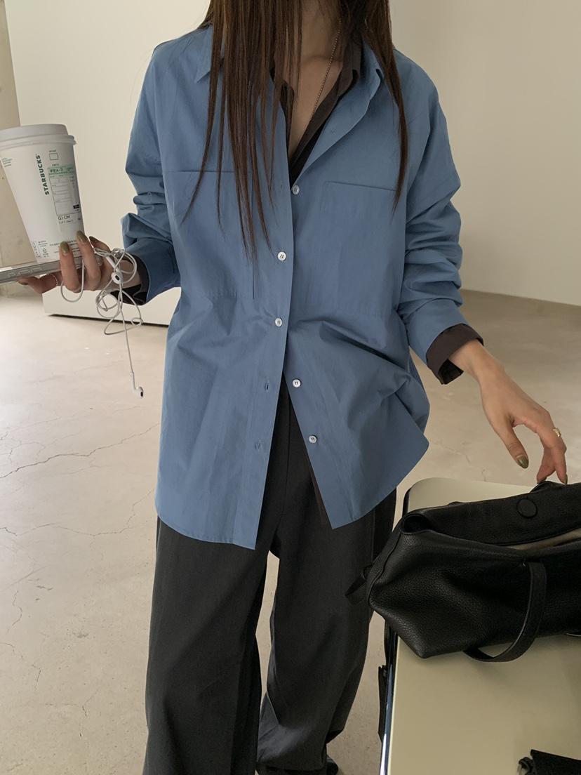 B_GARDER韓國直郵女士新品推薦真品熱賣人氣休閑襯衫蕾絲衫B.GARDER襯衫/蕾絲衫