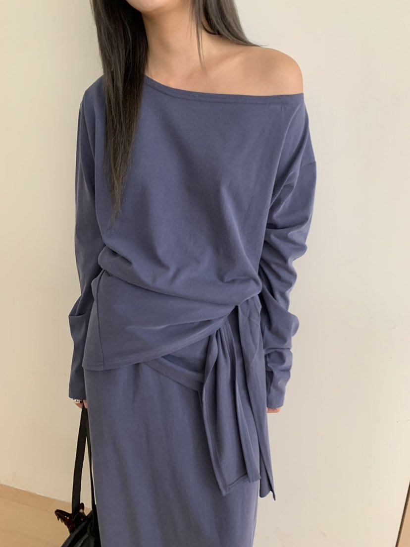B_GARDER韓國代購女士新品人氣真品熱賣時尚推薦休閑長袖T恤B.GARDER長袖T恤