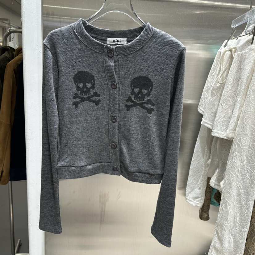KIKI東大門實拍女士新品真品休閑熱賣推薦時尚人氣開衫KIKI開衫