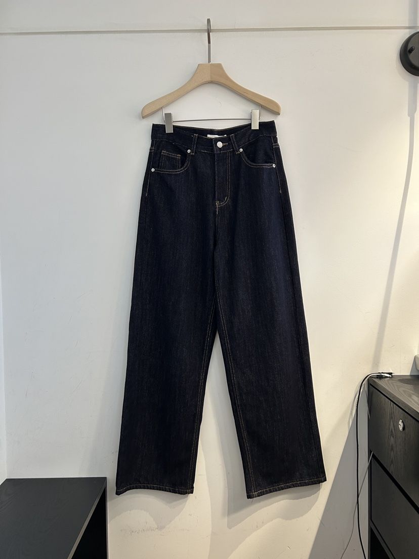 NOTICE韓國代購女士新品人氣職業推薦時尚牛仔褲直筒牛仔NOTICE牛仔褲