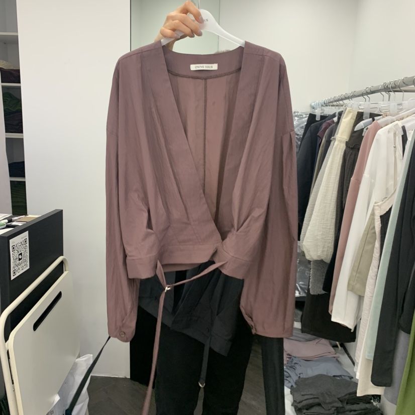 OWNS東大門代購女裝新品真品推薦時尚熱賣人氣襯衫蕾絲衫OWNS襯衫/蕾絲衫