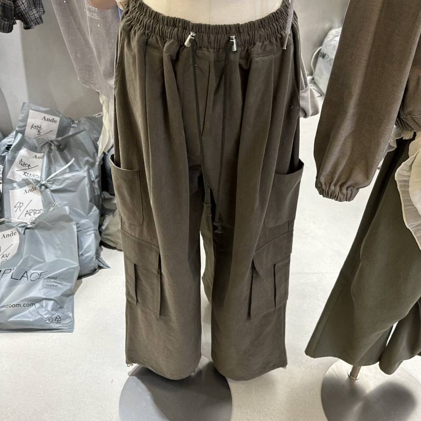 ANDE東大門實拍女裝新品休閑推薦時尚熱賣真品人氣休閑褲ANDE休閑褲