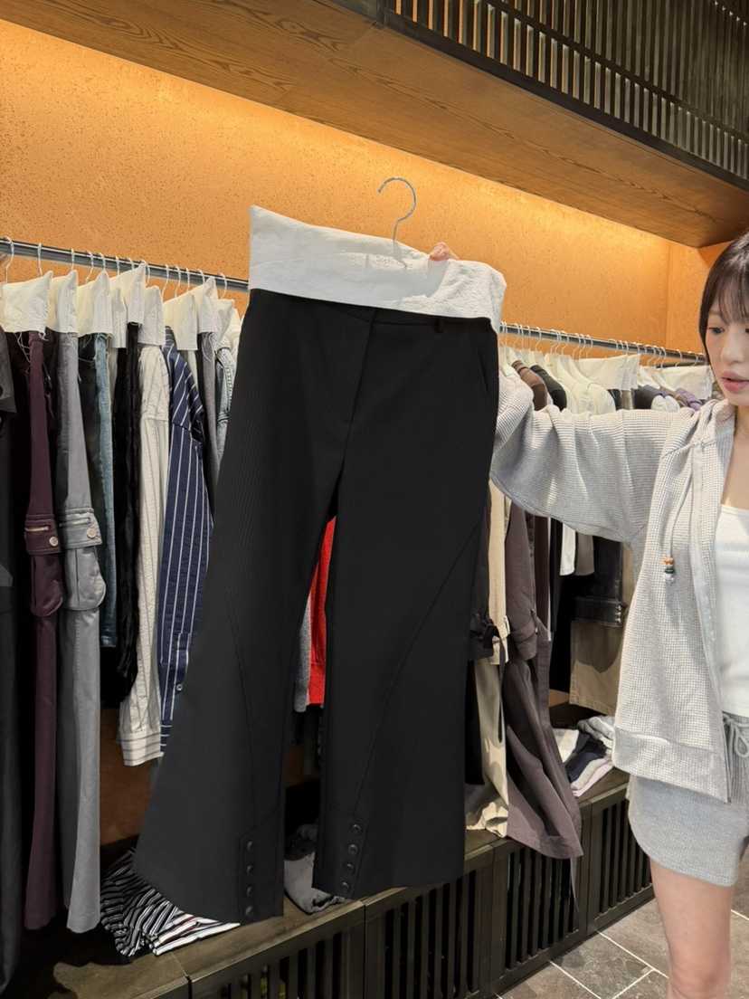SOPHISTICATE東大門直郵女裝新品推薦熱賣真品休閑褲紐扣SOPHISTICATE休閑褲