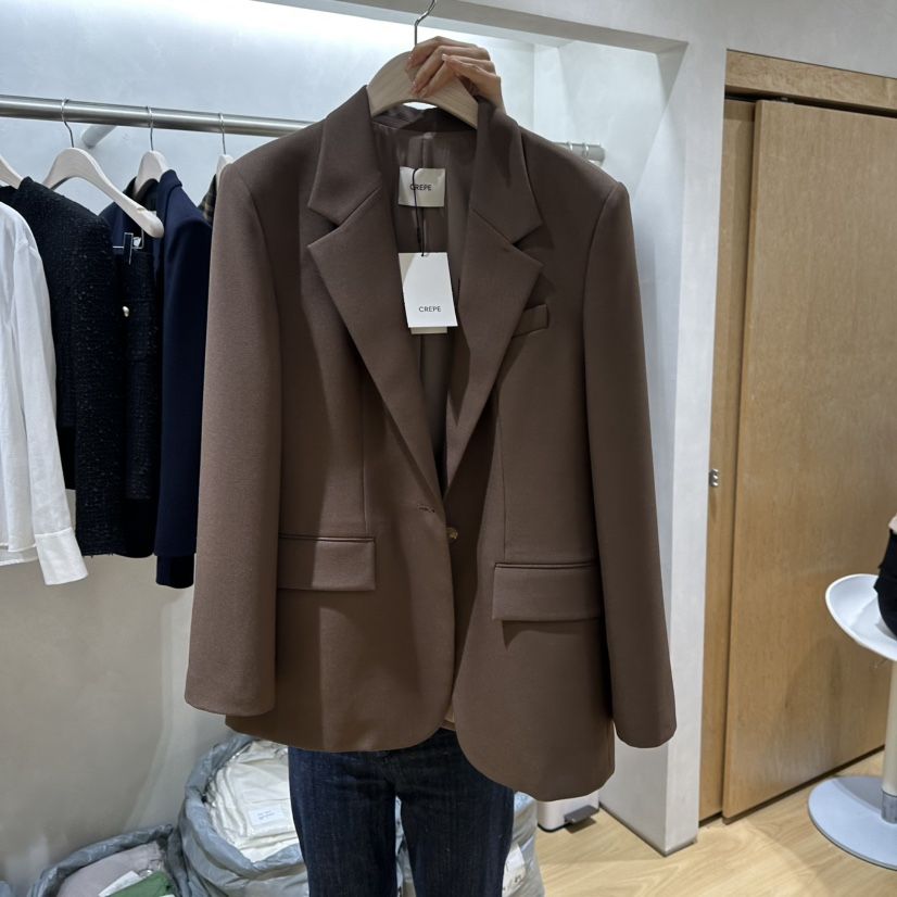 CREPE東大門實拍女士新品時尚真品熱賣人氣休閑推薦西裝西服CREPE西裝/西服