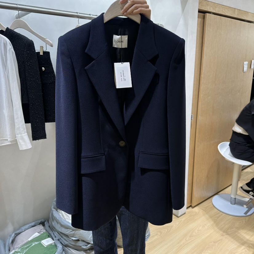 CREPE韓國直郵女裝新品時尚真品熱賣推薦休閑人氣西裝西服CREPE西裝/西服