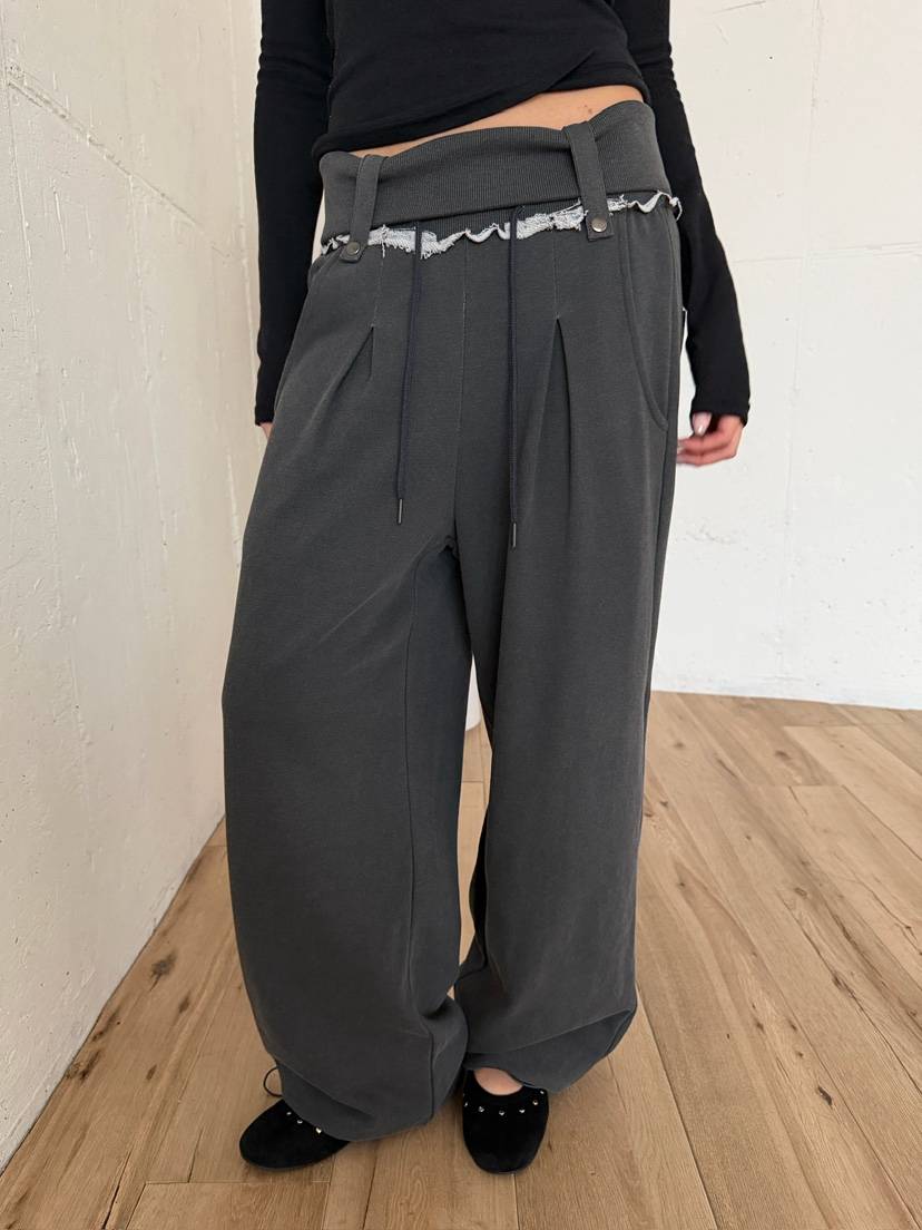 AWESOME SAUCE韓國直郵女士新品休閑真品人氣推薦休閑褲AWESOME SAUCE休閑褲