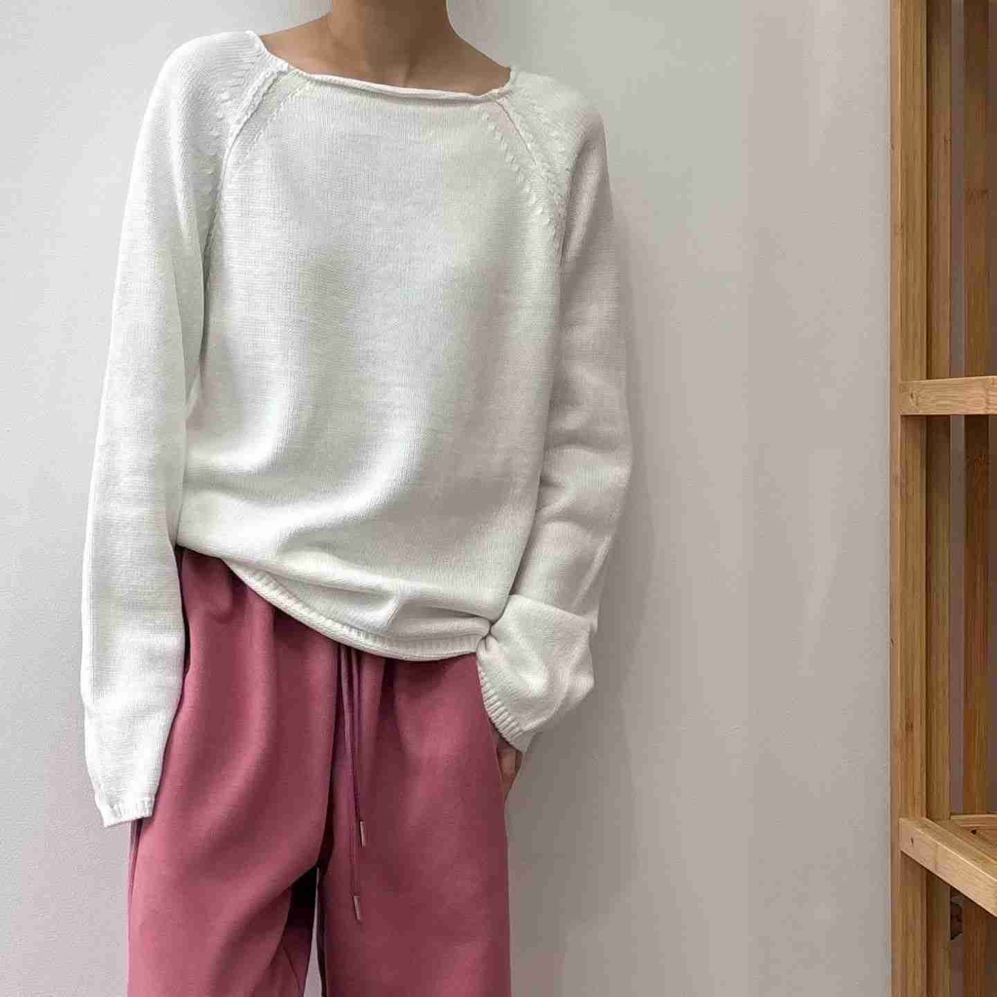 MINIMALGROUND/VIVAGLAM韓國直郵女裝新品休閑人氣針織衫MINIMALGROUND/VIVAGLAM針織衫