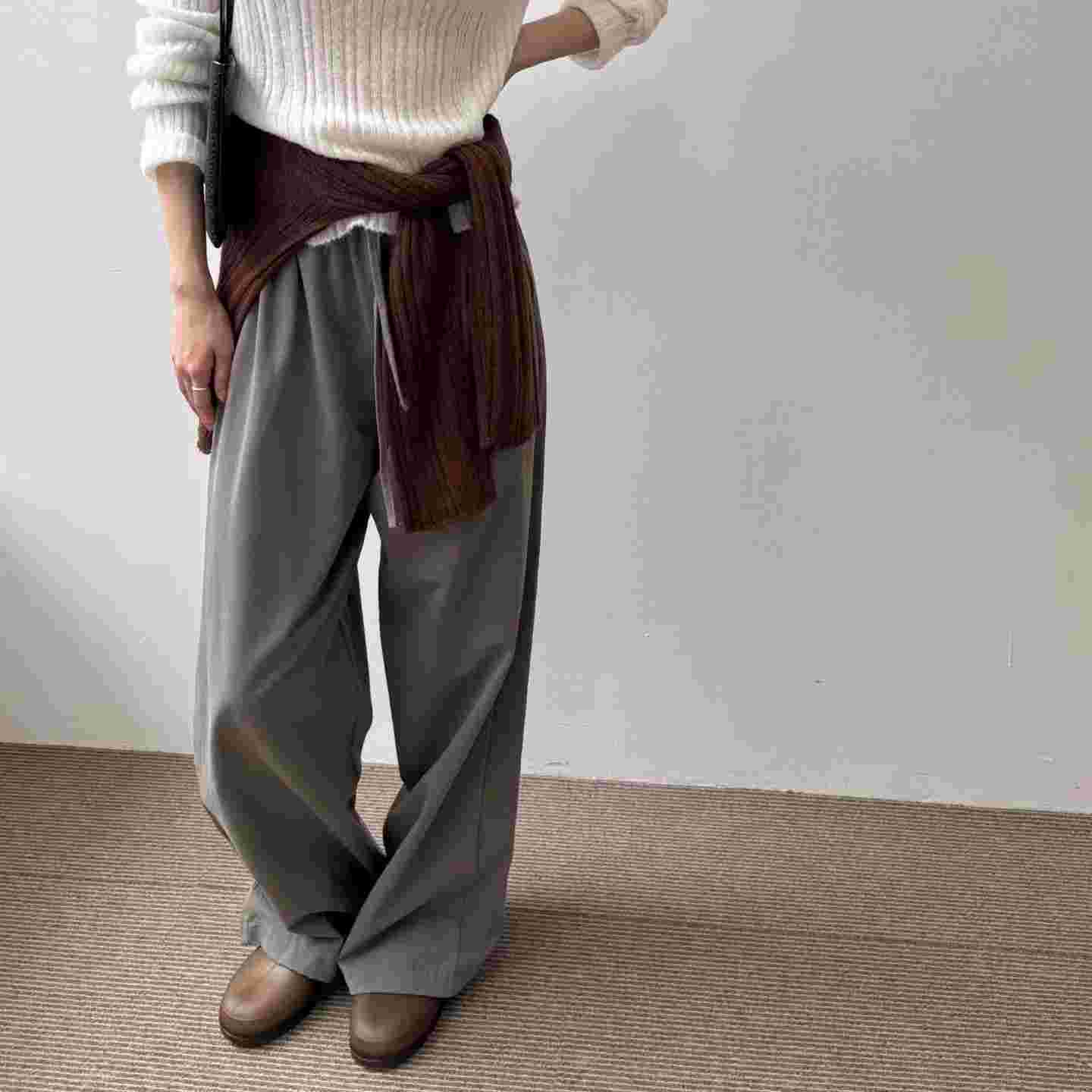 MINIMALGROUND/VIVAGLAM東大門實拍女裝新款時尚推薦休閑褲MINIMALGROUND/VIVAGLAM休閑褲