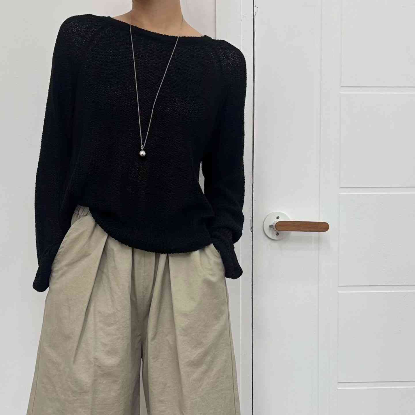 MINIMALGROUND/VIVAGLAM東大門代購女裝新品休閑推薦針織衫MINIMALGROUND/VIVAGLAM針織衫