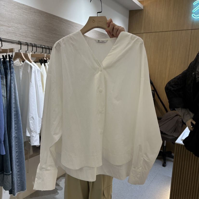 BISHOP/APOINT/3MARCH東大門實拍女裝新品休閑襯衫蕾絲衫BISHOP/APOINT/3MARCH襯衫/蕾絲衫