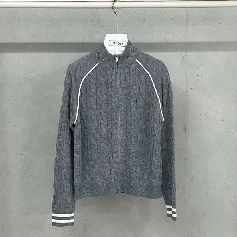 HELDER-P東大門代購女裝新品推薦人氣真品時尚毛衣羊毛拉鏈HELDER毛衣