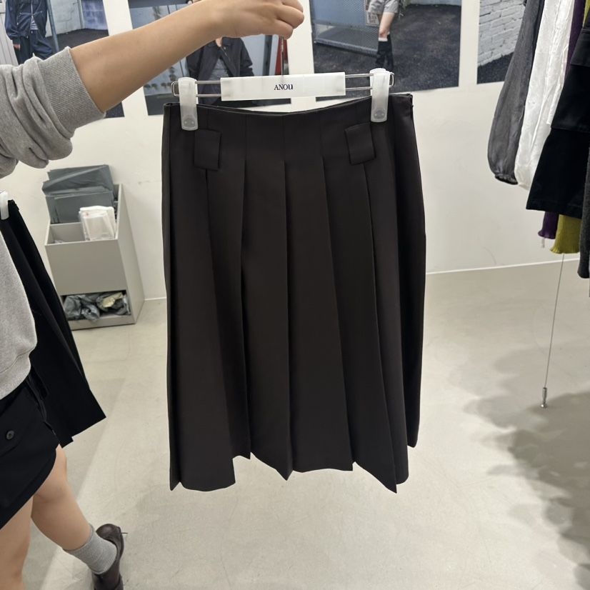 ANOU韓國代購女士新款人氣時尚休閑真品推薦半身裙中短裙ANOU半身裙/中短裙
