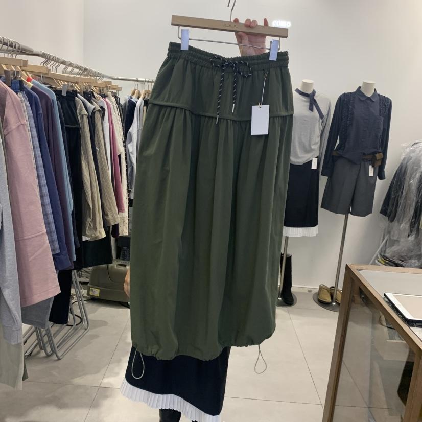 TAN&amp;COMO韓國代購女士新品推薦休閑熱賣半身裙中短裙tan-COMO半身裙/中短裙