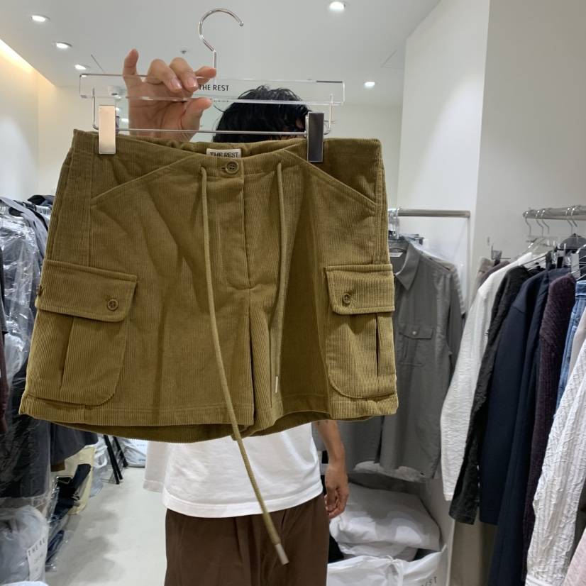THE REST東大門實拍女士新品時尚休閑推薦真品熱賣人氣短褲THE REST/UNNOEUD短褲