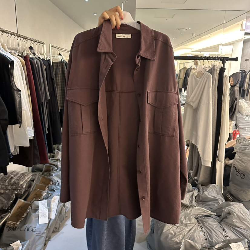 DOUBLE STANDARD/LE SMOKING/MAISONSTAFF東大門直郵女士新款熱賣襯衫蕾絲衫MAISONSTAFF襯衫/蕾絲衫
