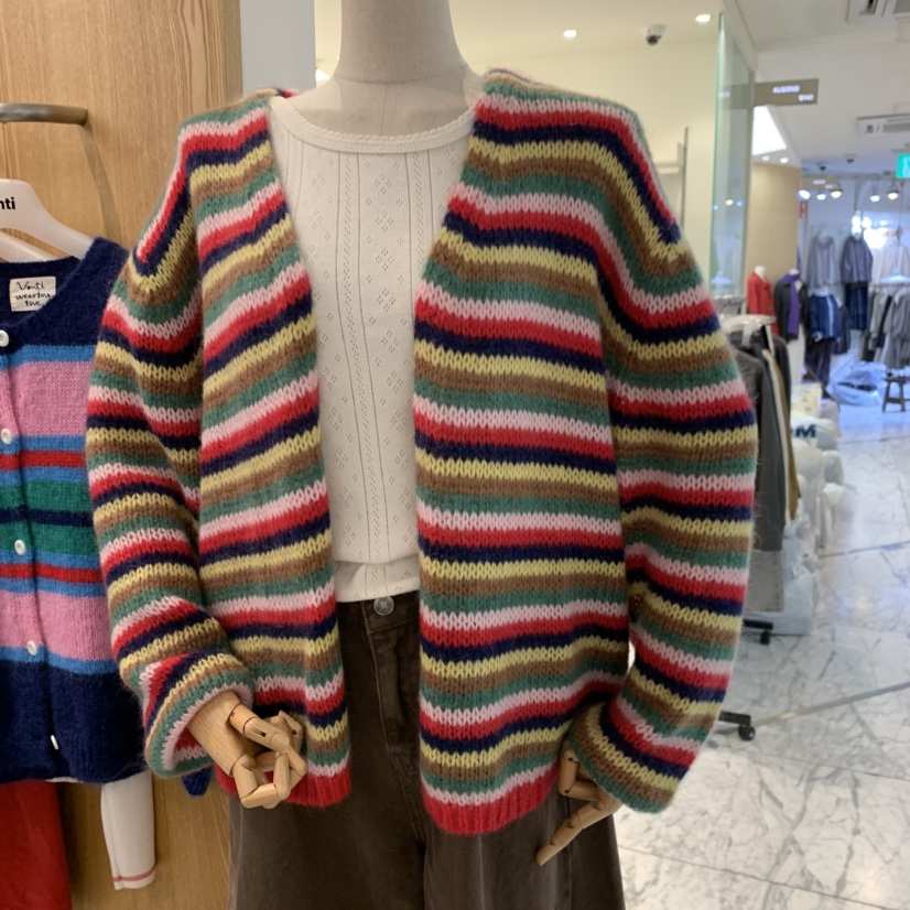 VENTI東大門實拍女士新品真品人氣時尚熱賣推薦休閑毛衣開衫VENTI毛衣