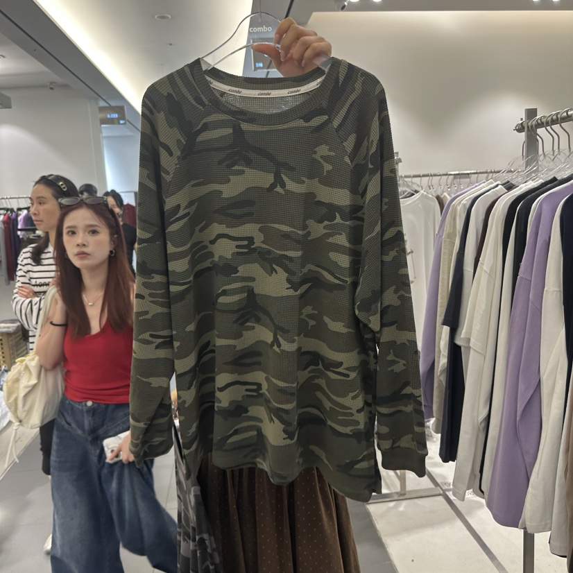 COMBO東大門直郵女裝新品人氣時尚熱賣休閑推薦真品長袖T恤COM_BO長袖T恤