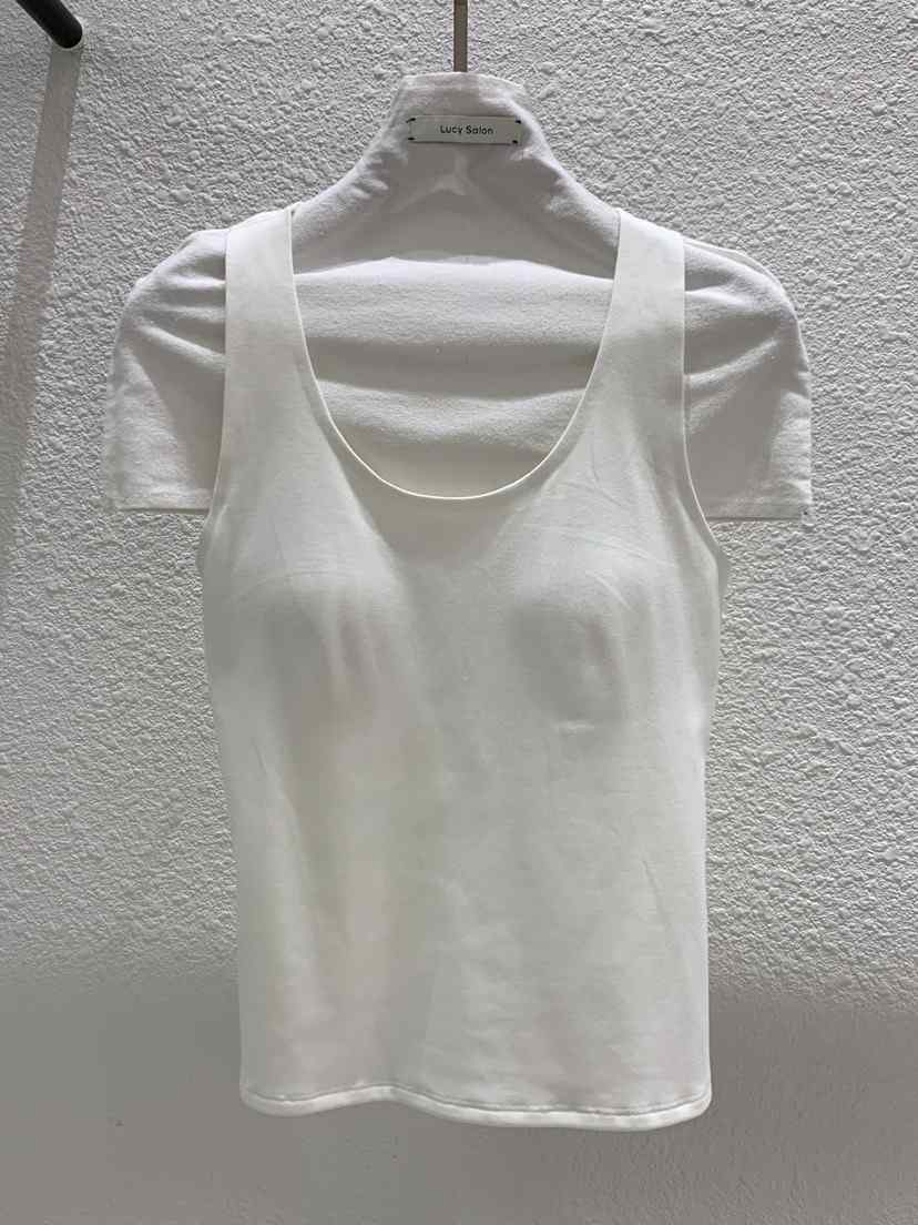 LUCY SALON韓國代購女裝新品人氣熱賣職業吊帶背心U領無袖LUCY SALON吊帶/背心