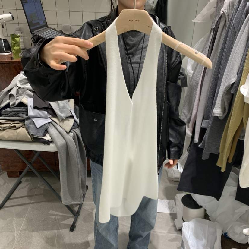 WELL ROW東大門代購女裝新款人氣休閑推薦時尚吊帶背心不含WELL ROW吊帶/背心
