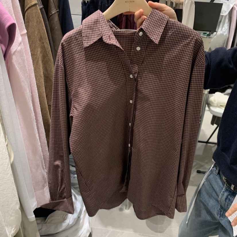 WELL ROW韓國直郵女士新品人氣真品休閑時尚推薦襯衫蕾絲衫WELL ROW襯衫/蕾絲衫